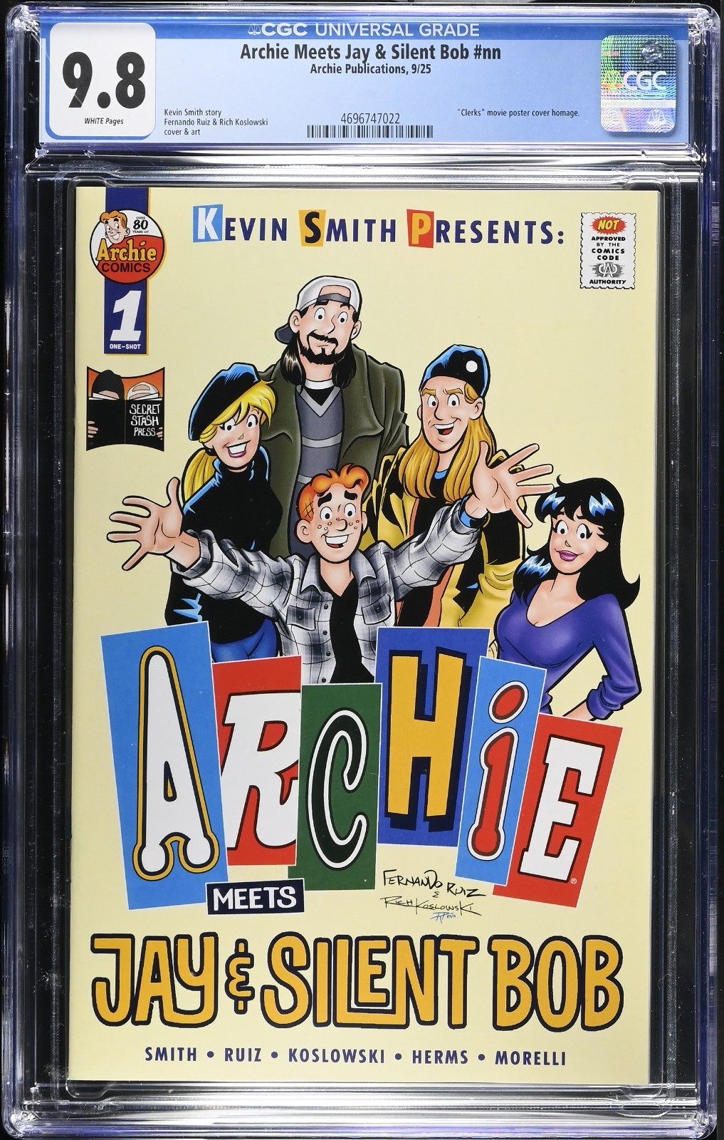 Archie Meets Jay and Silent Bob #1 Cvr A First Print Archie Comics 2025 One-Shot
