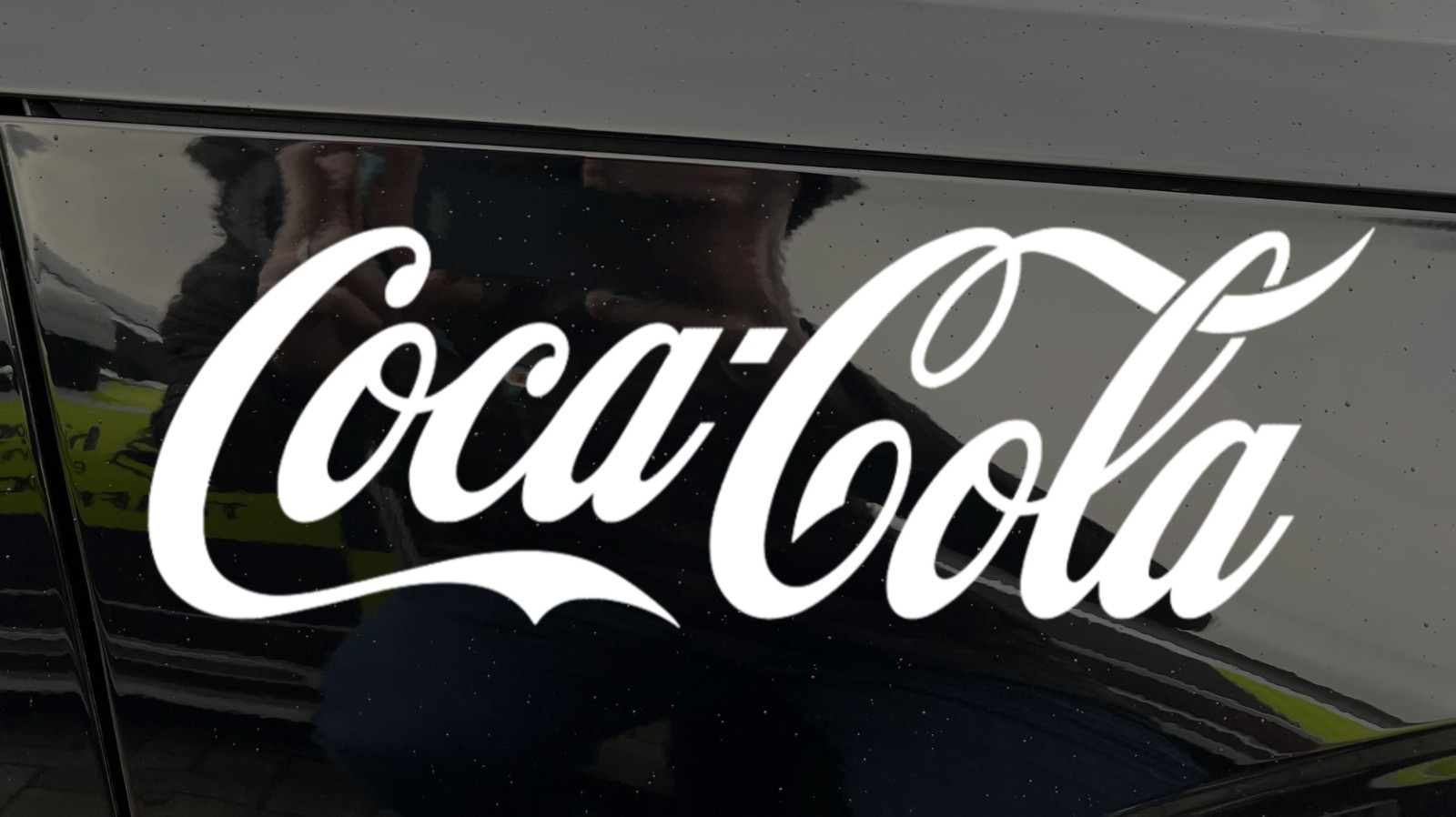 Brand New Coca-Cola Coke Logo Decal Sticker Die-Cut Vinyl Coca Cola 9″L X 3″H