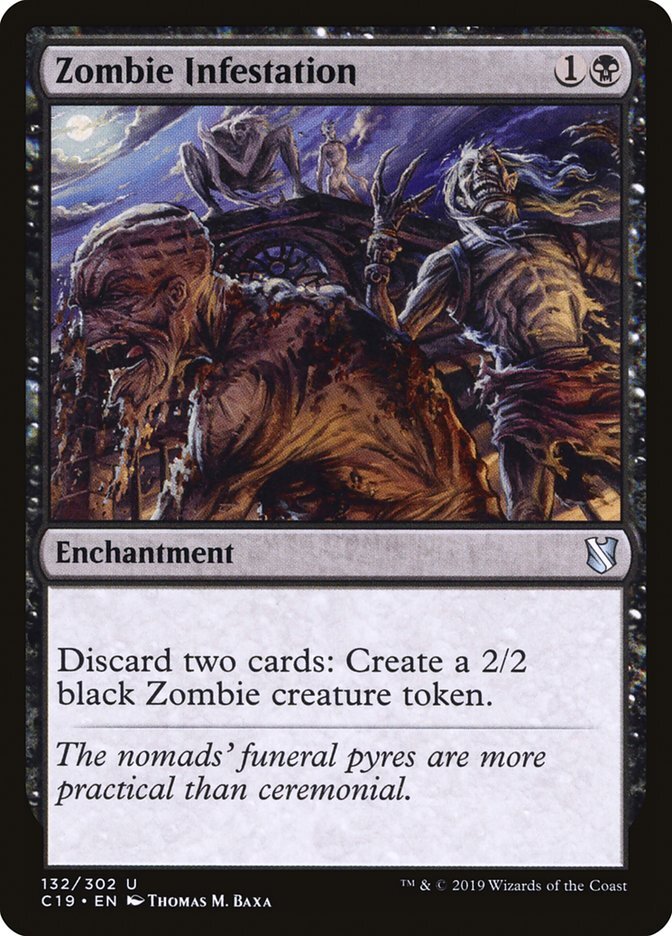 Zombie Infestation [Commander 2019] Magic MTG