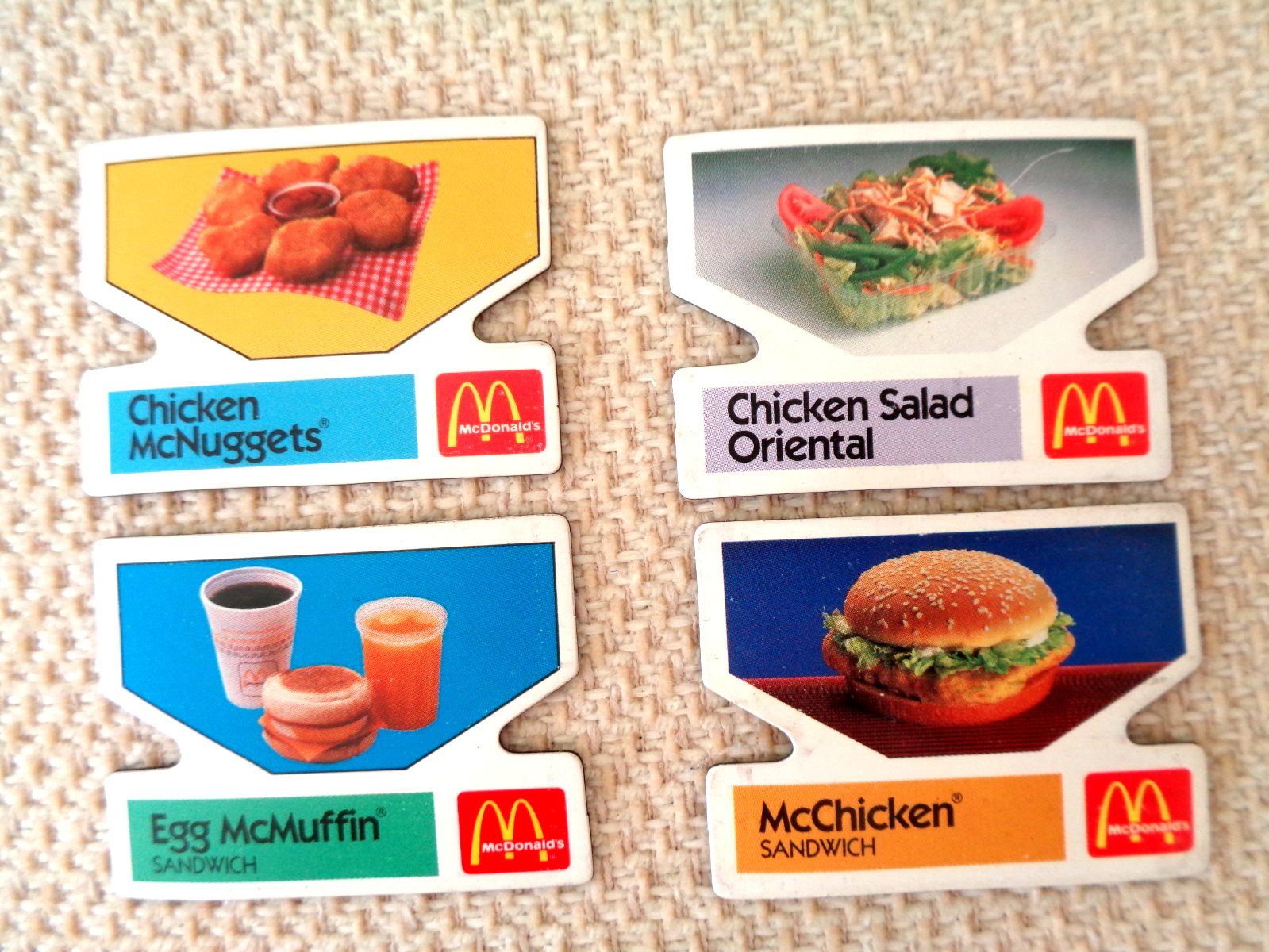 McDonald’s McNuggets/McMuffin Magnets