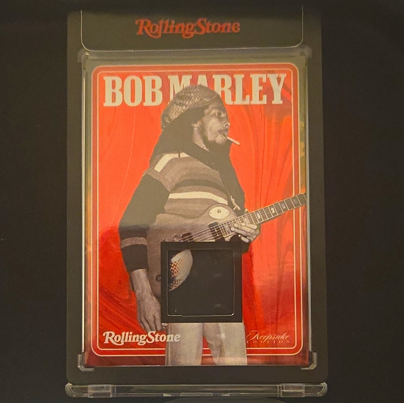 Super Products 2025 Rolling Stone Bob Marley Keepsake Relic Card #083 /10