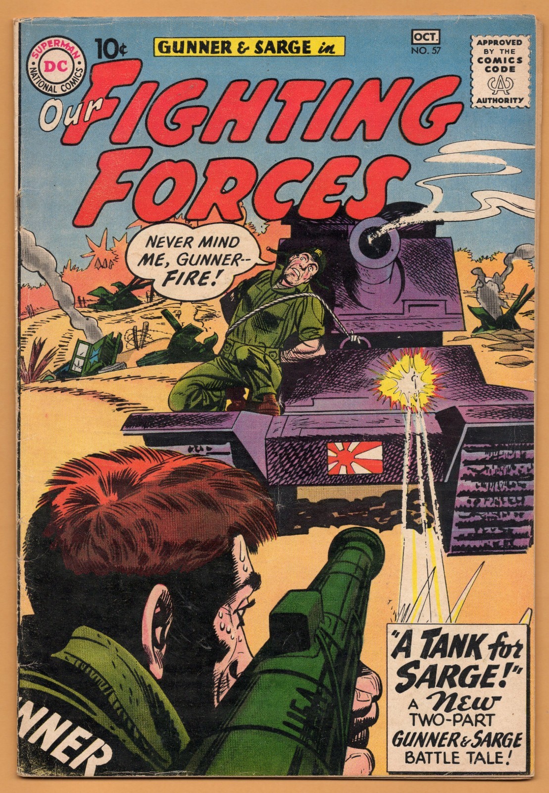 OUR FIGHTING FORCES # 57 5.0 VERY GOOD / FINE