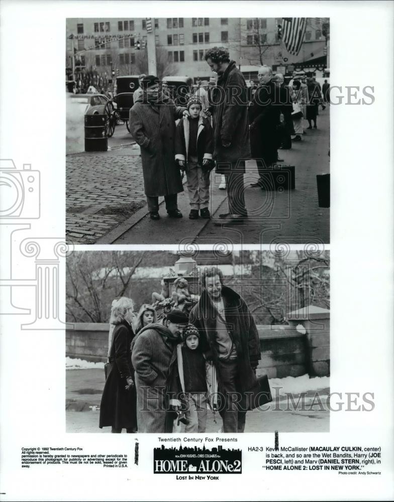 1993 Press Photo Kevin McCallister in Home Alone 2: Lost in New York.