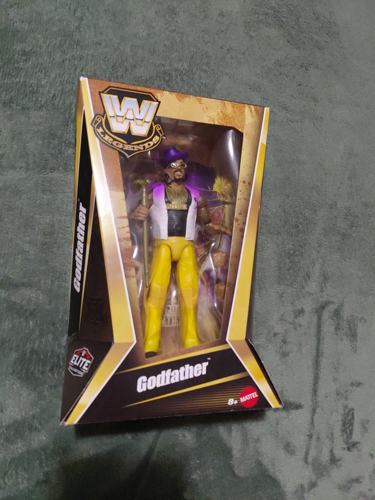 WWE Elite Legends 6” The Godfather Action Figure Series 26 EXCLUSIVE In Hand!