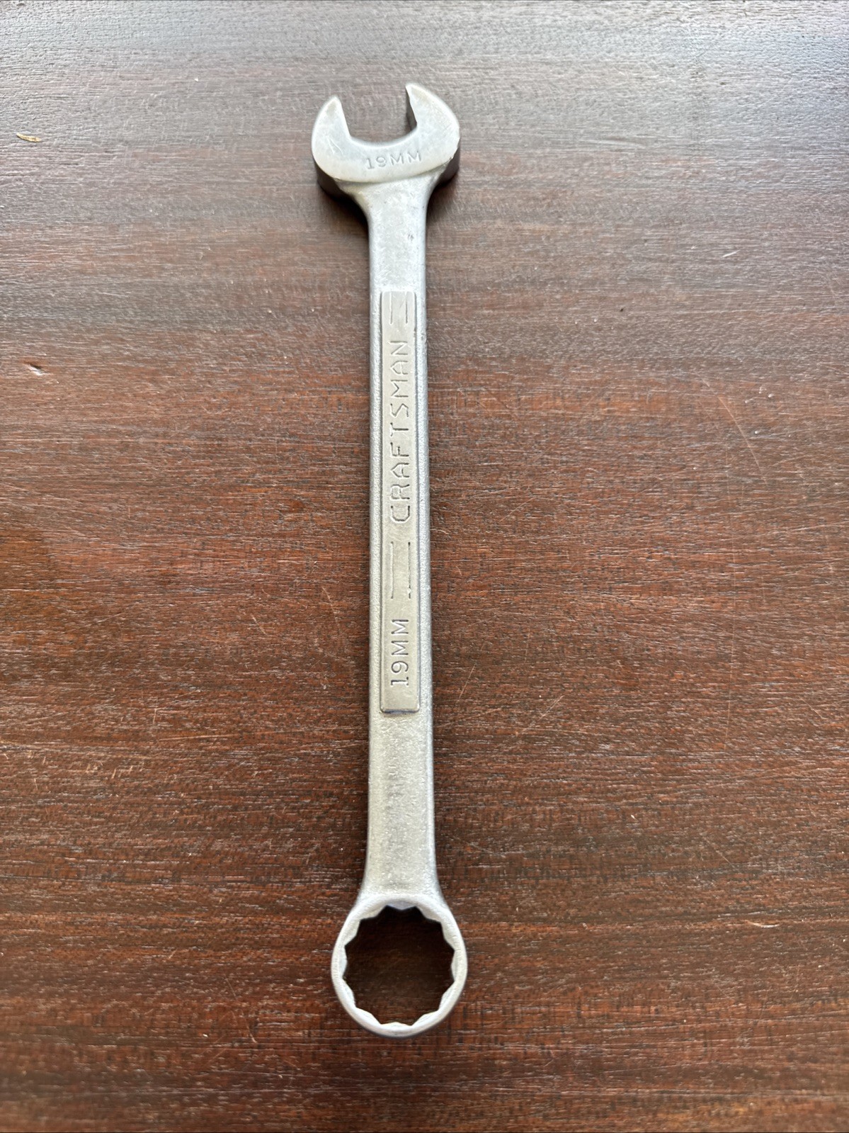 Craftsman 19mm Combination Wrench 12 Point Forged in USA =V= NO CODE
