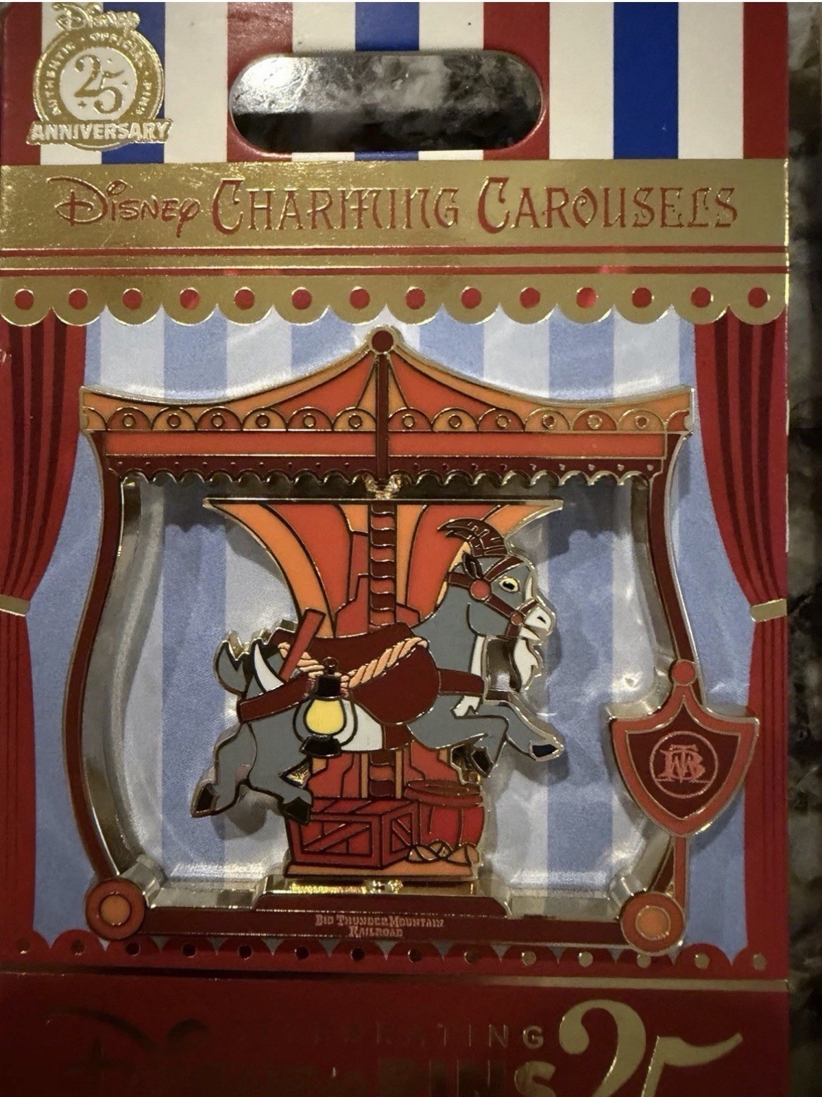 2025 Disney Charming Carousel Big Thunder Mountain Goat November 11/12 Pin