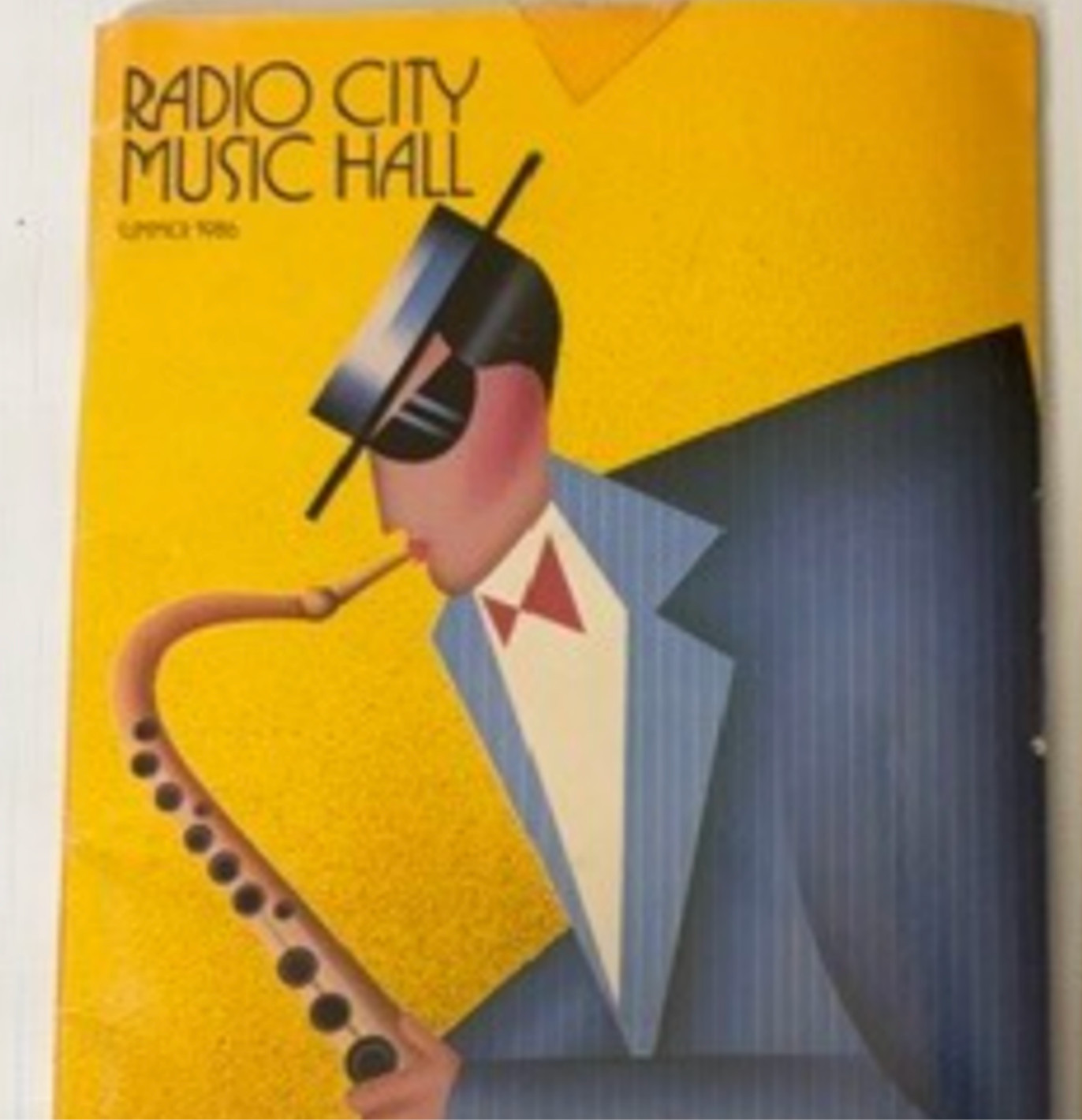 Radio City Music Hall Program Lot 2 Summer 1986 New York NYC Souvenir