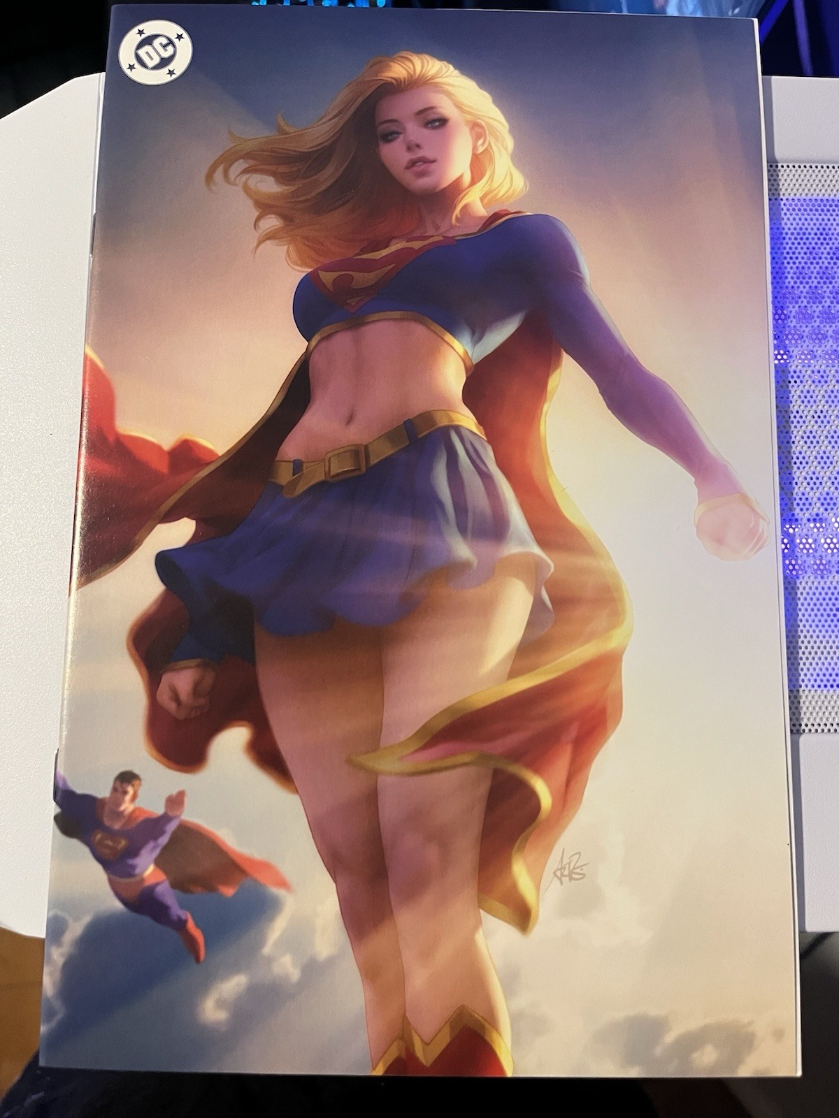 DC Comics Action Comics #252 Supergirl Superman Artgerm Foil Variant Exclusive