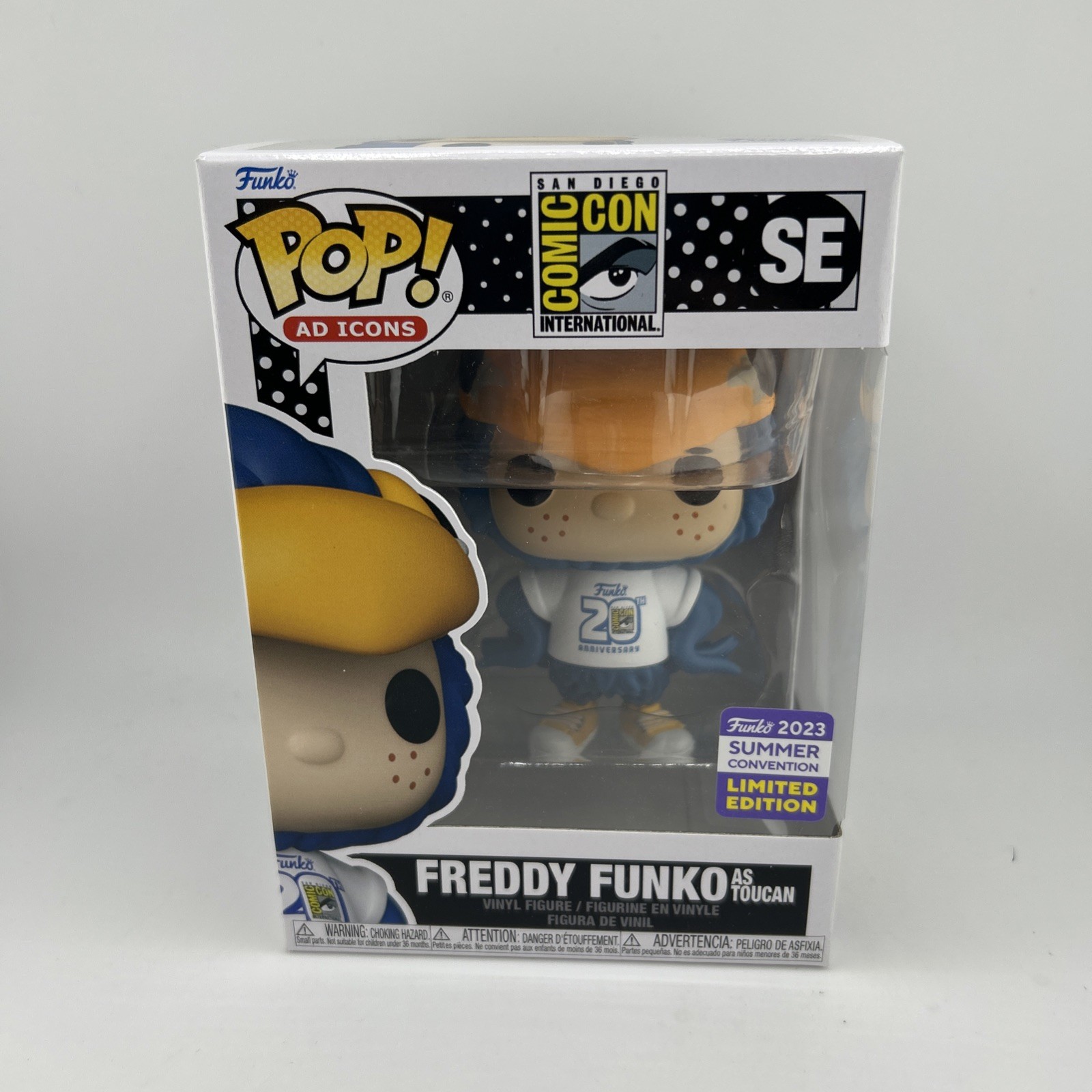 Funko Pop! Vinyl: San Diego Comic Con – Freddy Funko as Toucan – Shared – SE