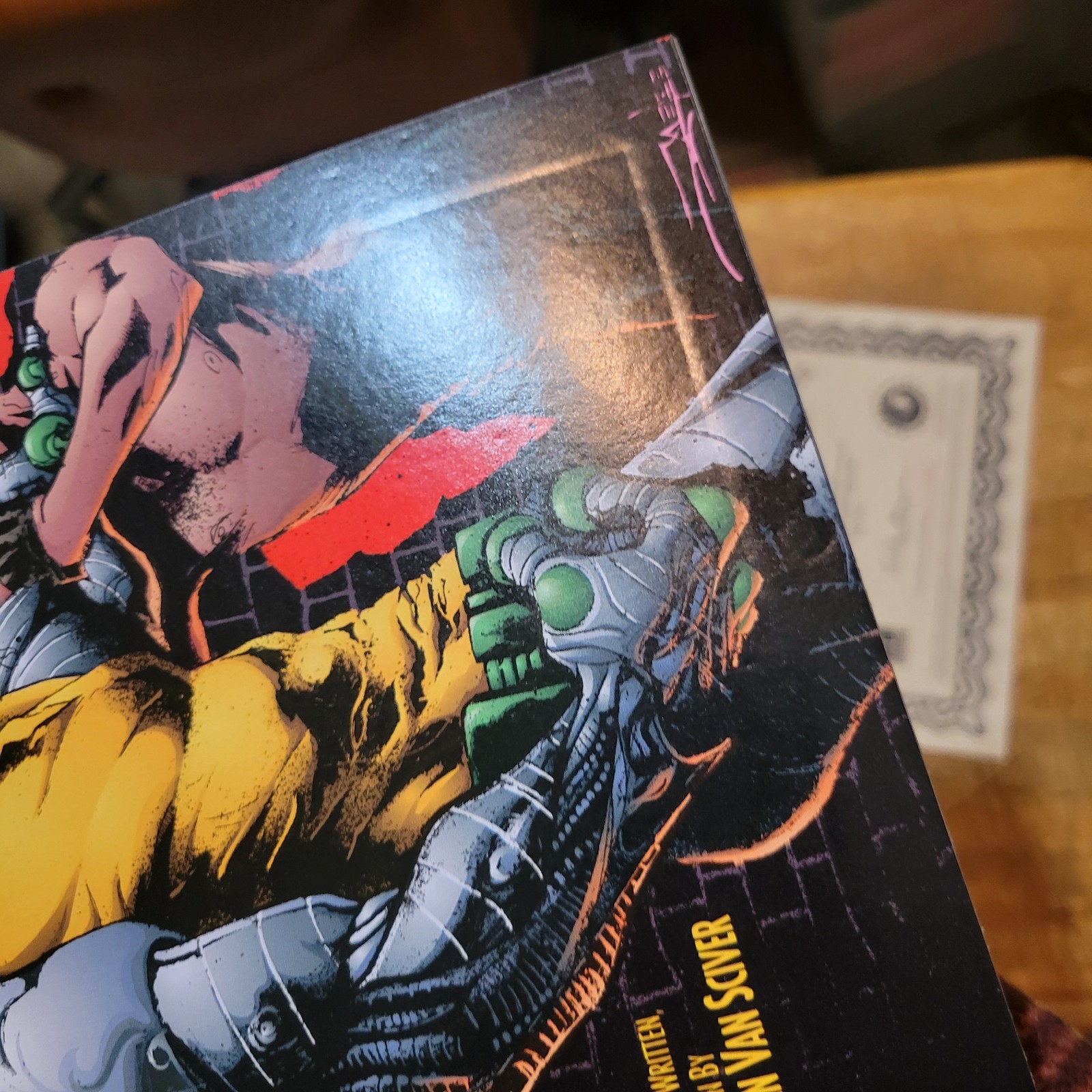 Cyberfrog #4 JAE LEE SIGNED WITH COA