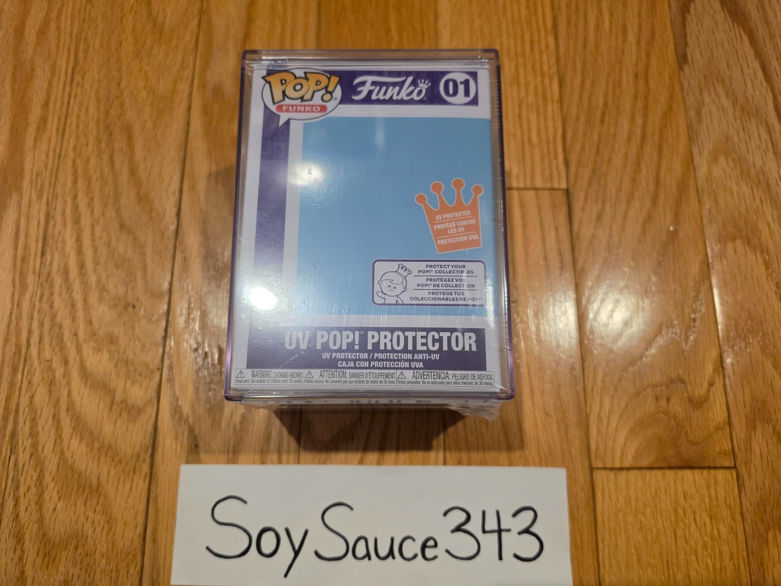 NEW FUNKO UV PREMIUM PLASTIC POP! PROTECTOR HARD STACK HARD SHELL CASE CLEAR