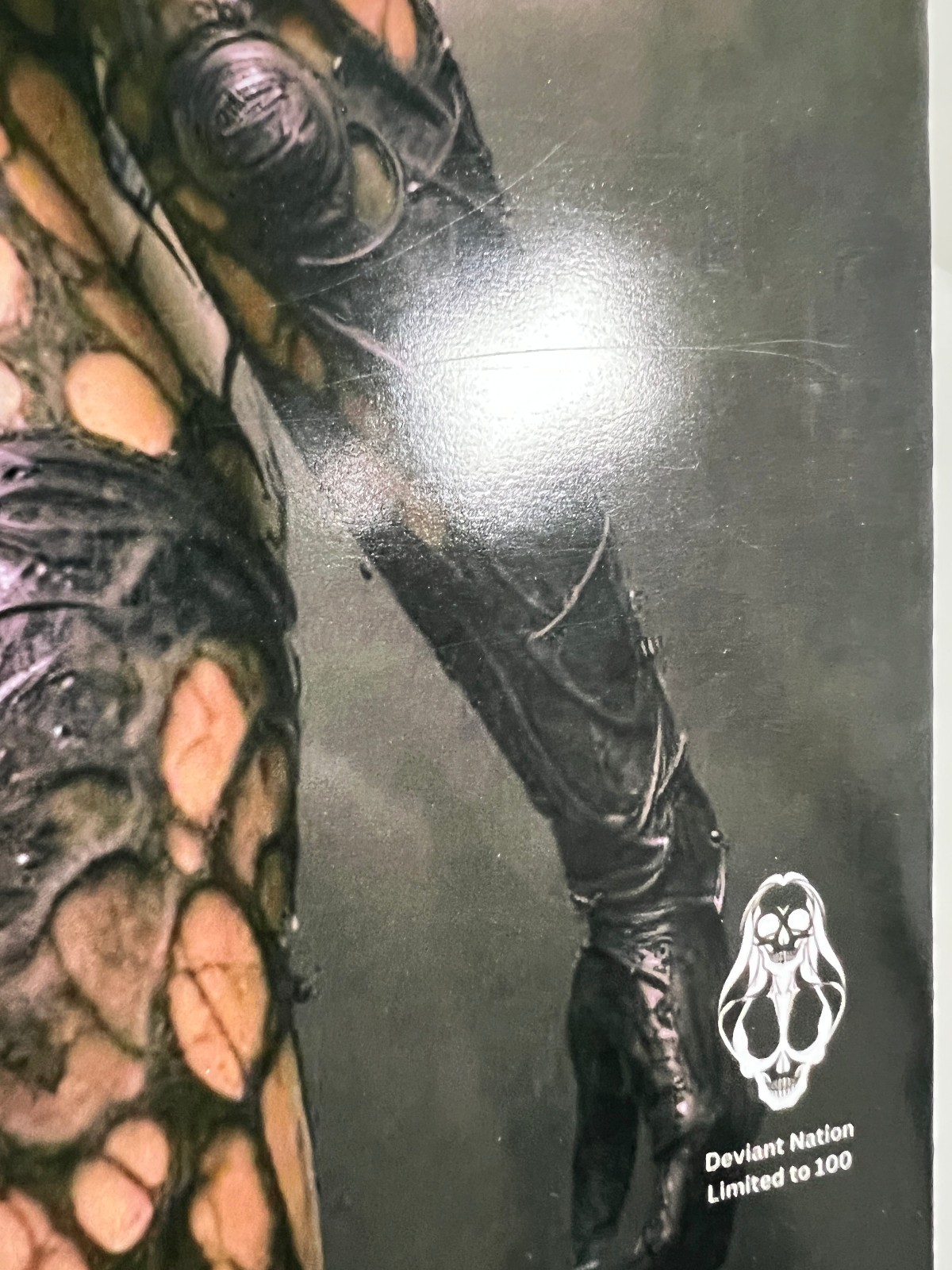 Mary Jane Venomized NICE Homage Deviant Nation 1/100 W/CoA Art Book (Paper)