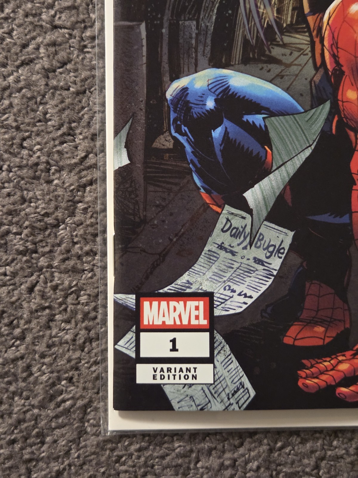 Spider man & Wolverine #1 Year In Marvel 25 WhatNot NYCC Panosian Silver Foil