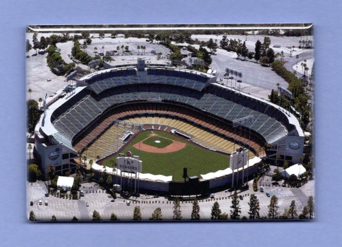DODGER STADIUM *2X3 FRIDGE MAGNET* LOS ANGELES MLB FIELD BASEBALL MAJOR LEAGUE
