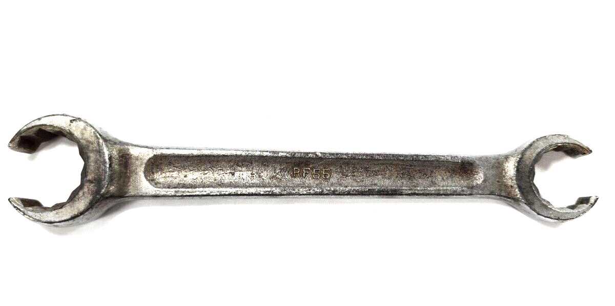 Vintage Bonney RF55 Flare Nut Fuel Line Wrench 7/8 inch X 1-1/8 inch