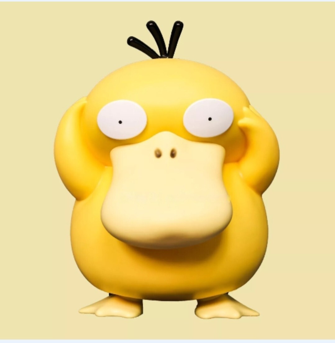 Psyduck 1/1 Life Size 17″ 43cm PVC Painted Statue In Stock Collection BRAND NEW