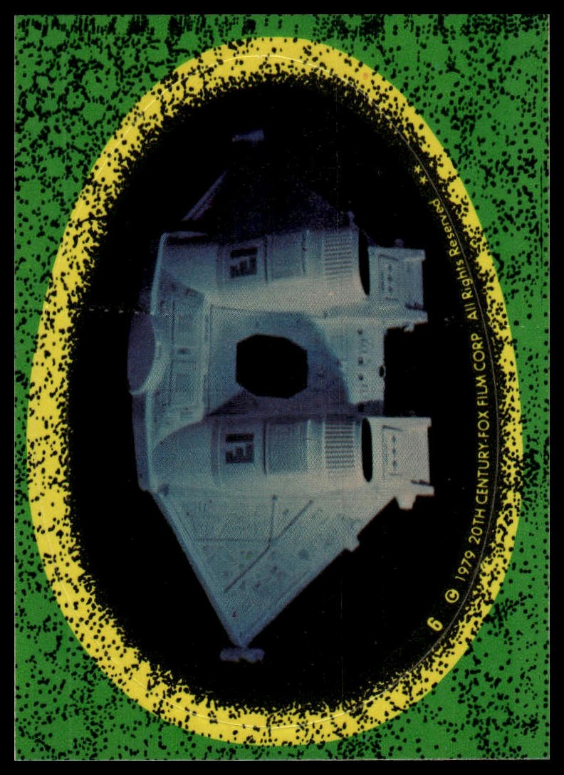 1979 Topps Alien #9 Crew of the Nostromo Stickers