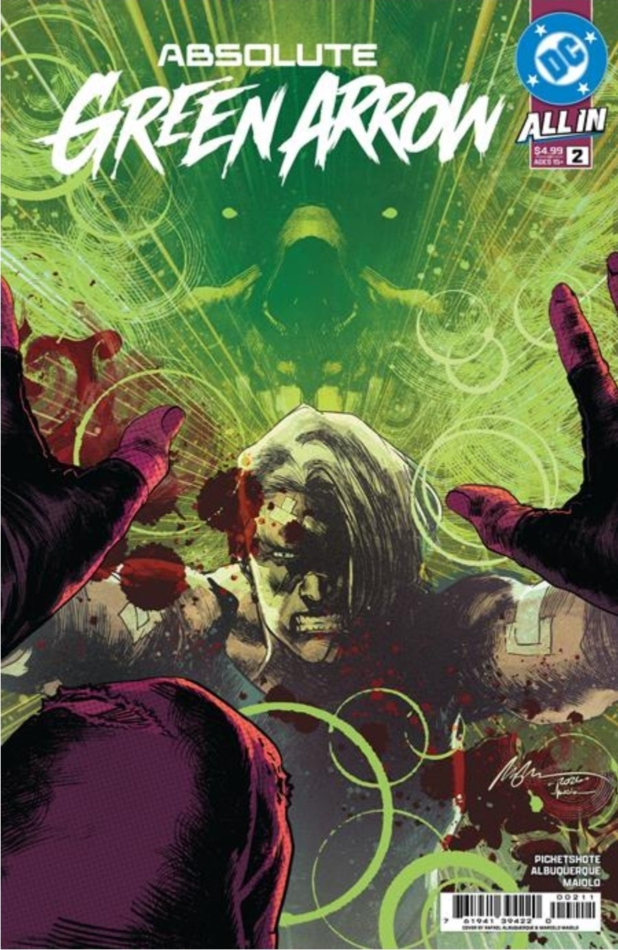 Absolute Green Arrow #2 CVR A Rafael Albuquerque Pre-Sale 6/17