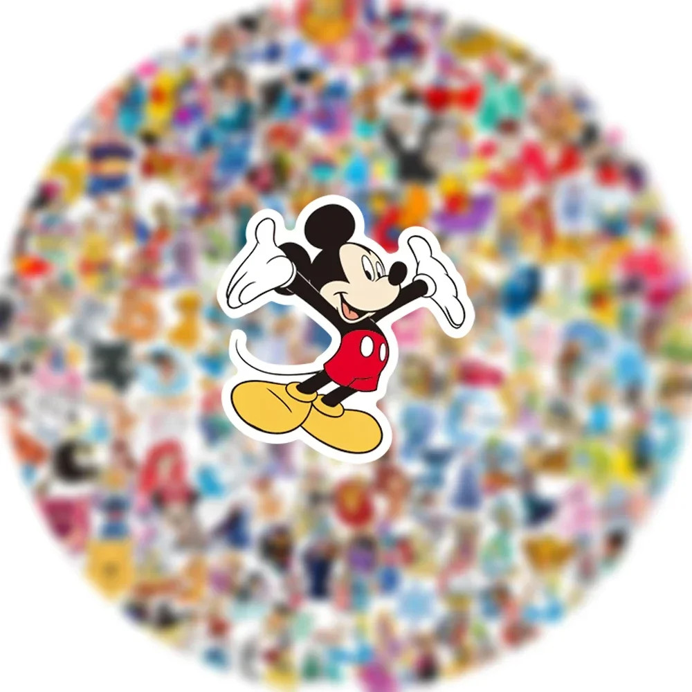 Disney Sticker Characters 300 Pack Bulk Lot Mega Set – USPS Ground Fast Shipping