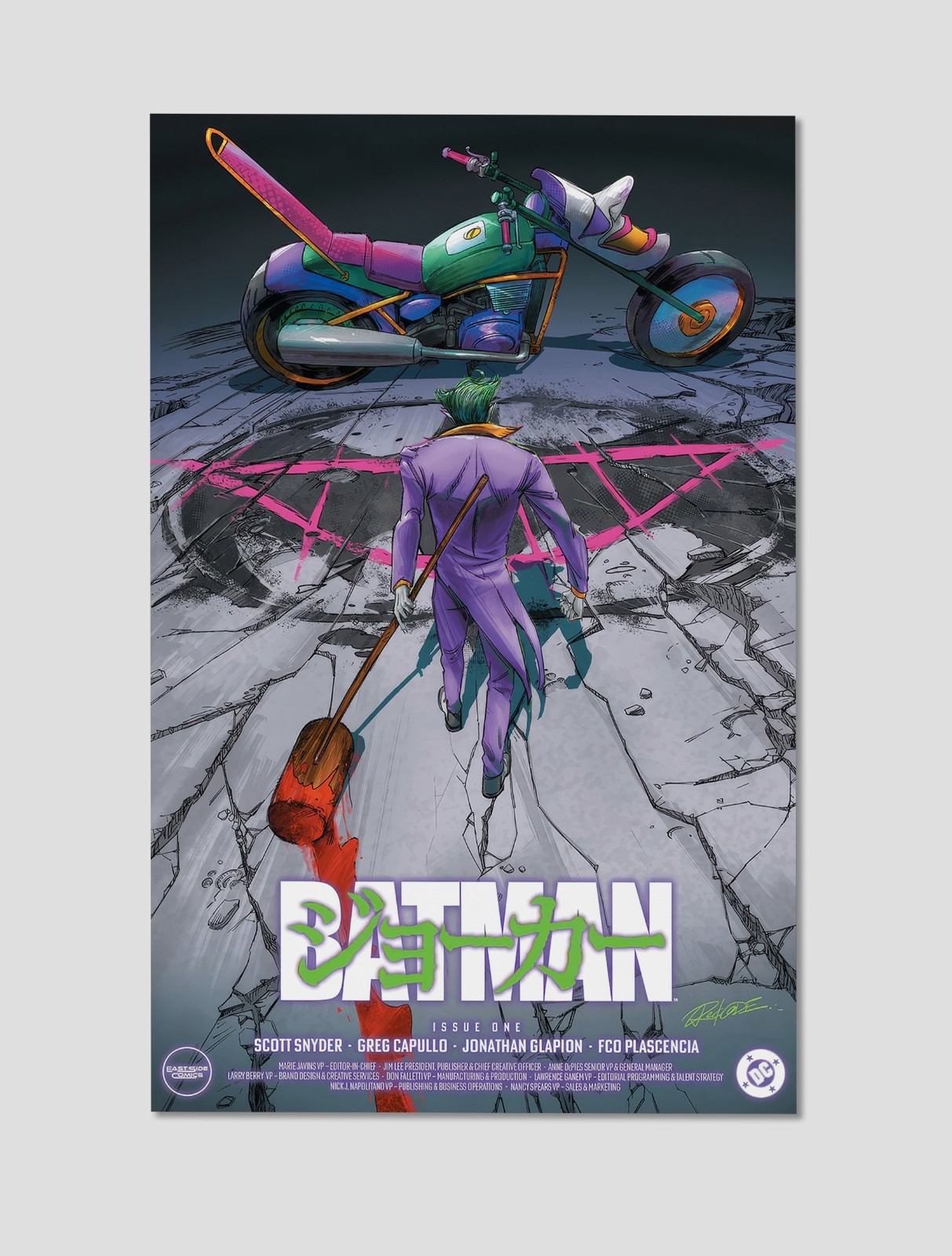 Absolute Batman Poster Print Joker Premium Giclee Wall Art DC Comics 11″ x 17″