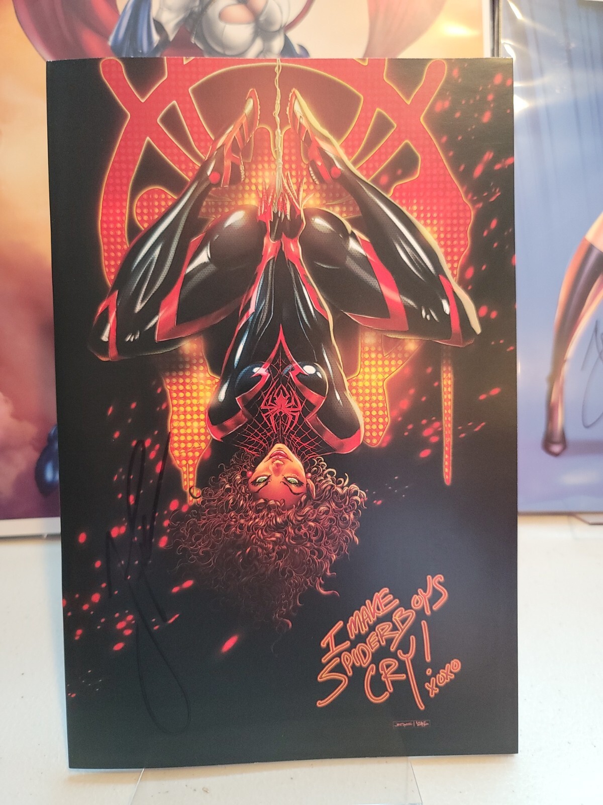 SIGNED DAUGHTERS OF EDEN,MILES COSPLAY VIRGIN COVER ,TYNDALL LTD /150 W/COA🕸