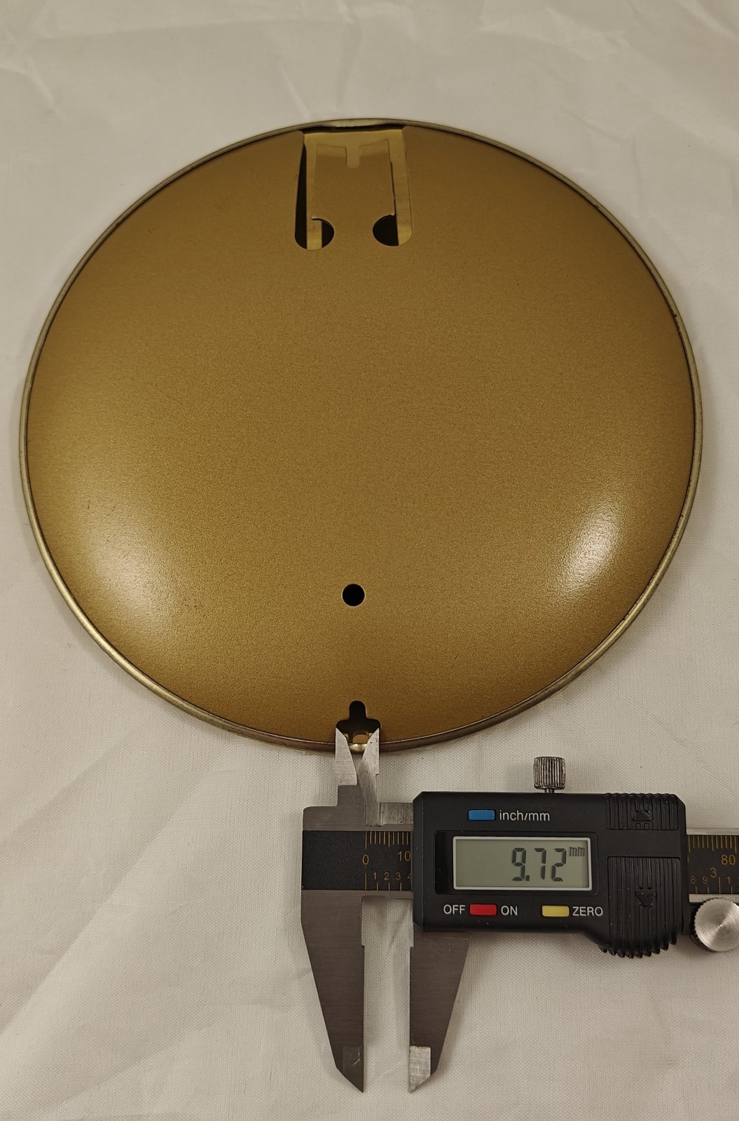 NEW Clock Pendulum Bob 165mm Accepts 25mm Wooden Rod (For Mechanical Movements )