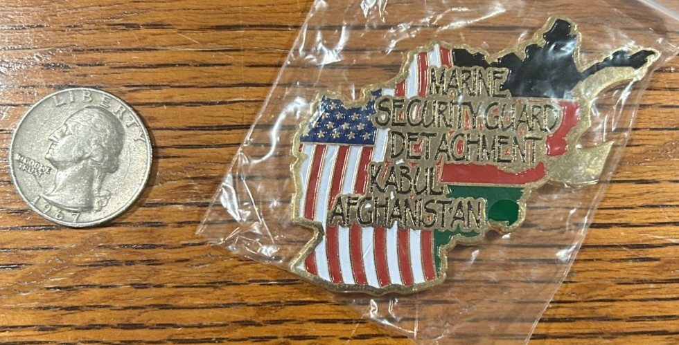 Marine Security Guard Detachment Kabul Afghanistan Challenge Coin