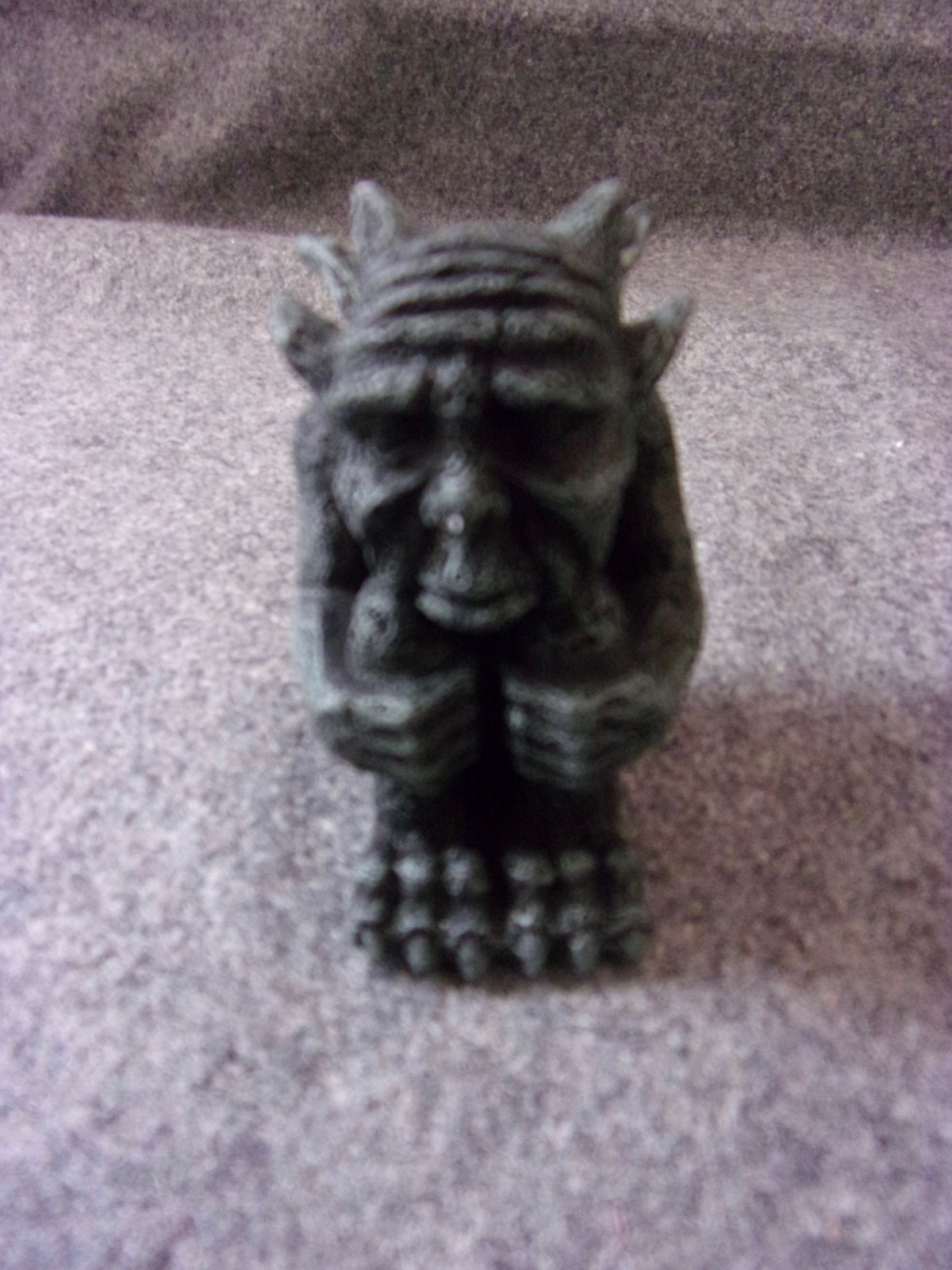Set of 3 2.25 to 2.75 Inch Tall Miniature Gargoyles Statue Figurines