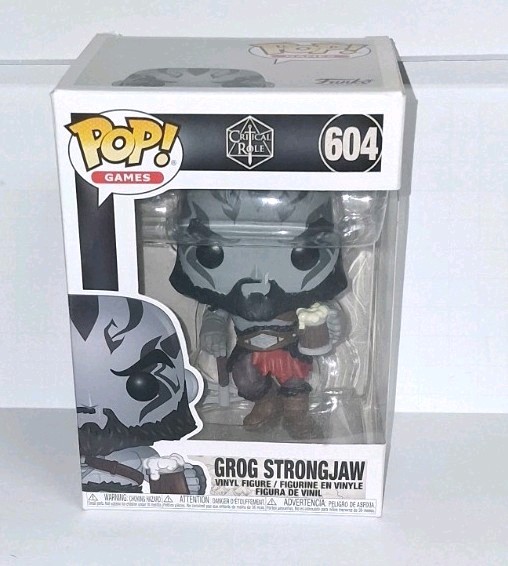 Funko Pop! Vinyl: Critical Role – Grog Strongjaw #604 See Pics… New