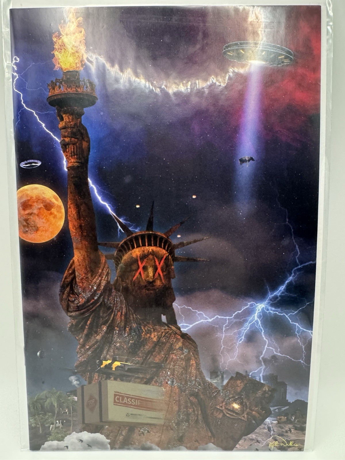 DEPARTMENT OF TRUTH #16 LIBERTY AND RUST HOMAGE WILLIS LTD500 I