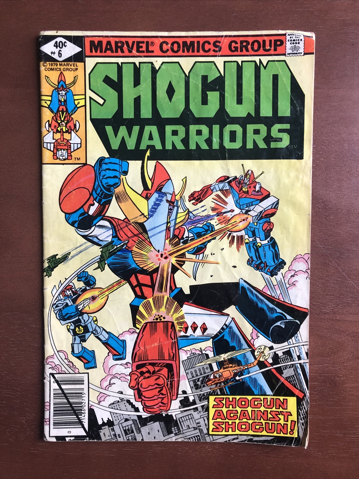 Shogun Warriors #6 (1979) 5.0 VG Marvel Bronze Age Comic Book Downfall
