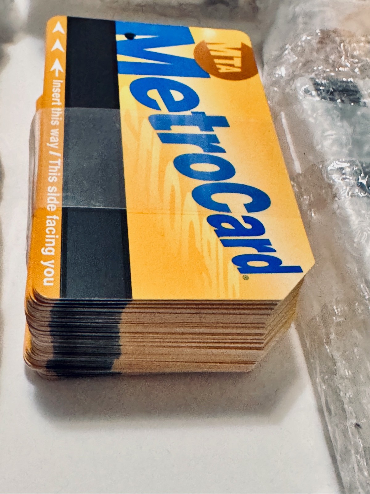 1 (ONE) METRO CARD-NEW OLD STOCK-NO LONGER BEING MADE! 2016-2020-BUY A NYC ICON!