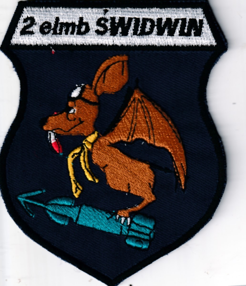 Poland Polish Air Force 40th Fighter-Bomber wing 2nd Sqn Świdwin AB patch