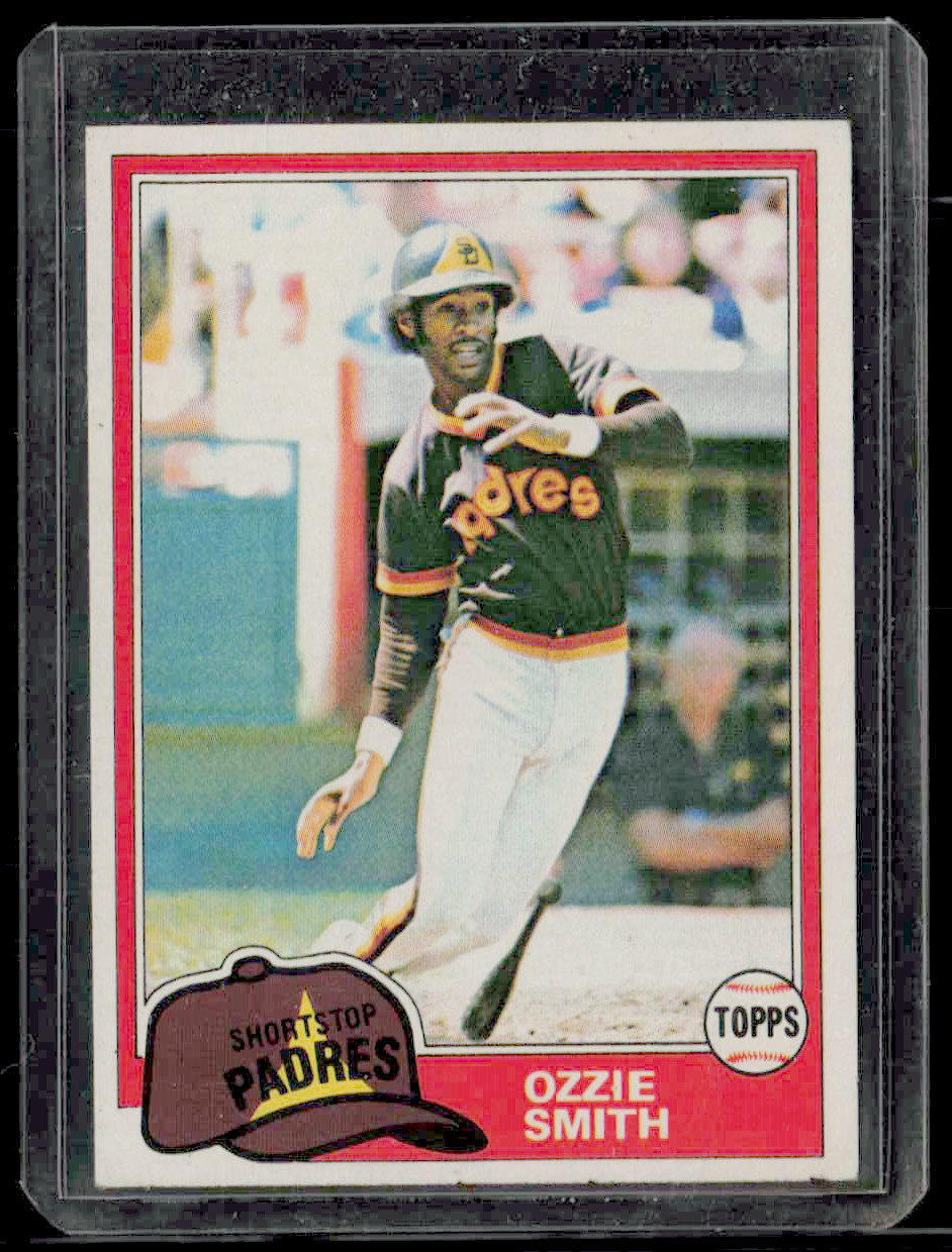 ⚾ 1981 Topps Ozzie Smith #254 Padres Vintage 🔥