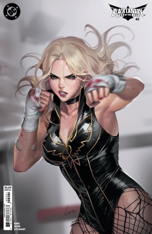 BLACK CANARY BEST OF THE BEST #2 (OF 6) CVR B LESLEY LEIRIX LI CARD STOCK VAR NM