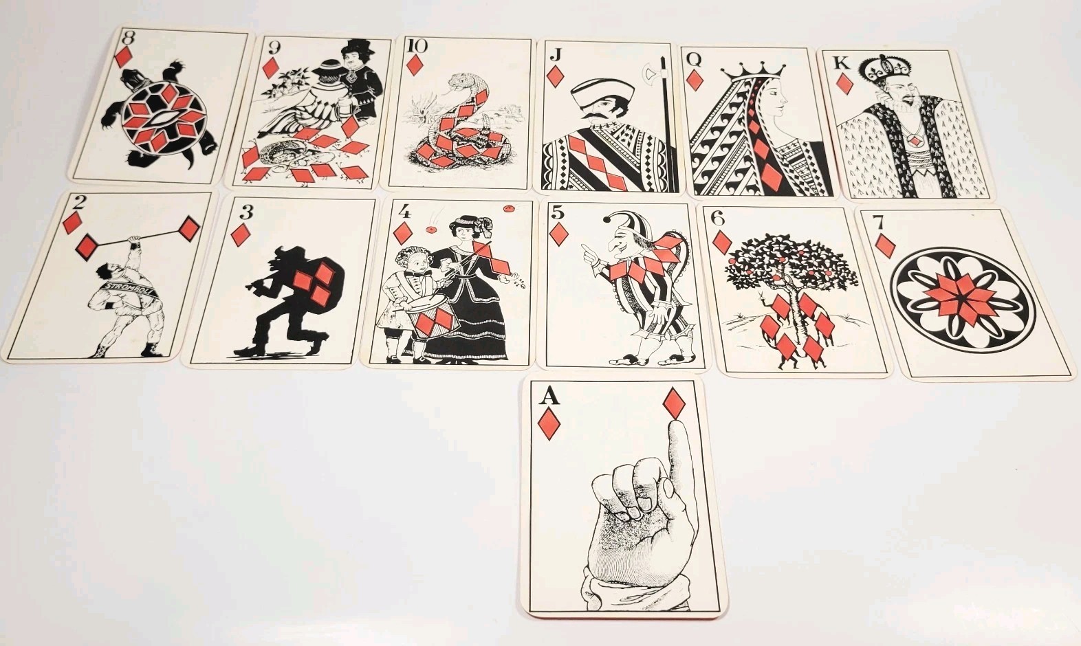 Rare 1977 Sutherland-Brown Transformation Playing Cards COMPLETE 1st Edition