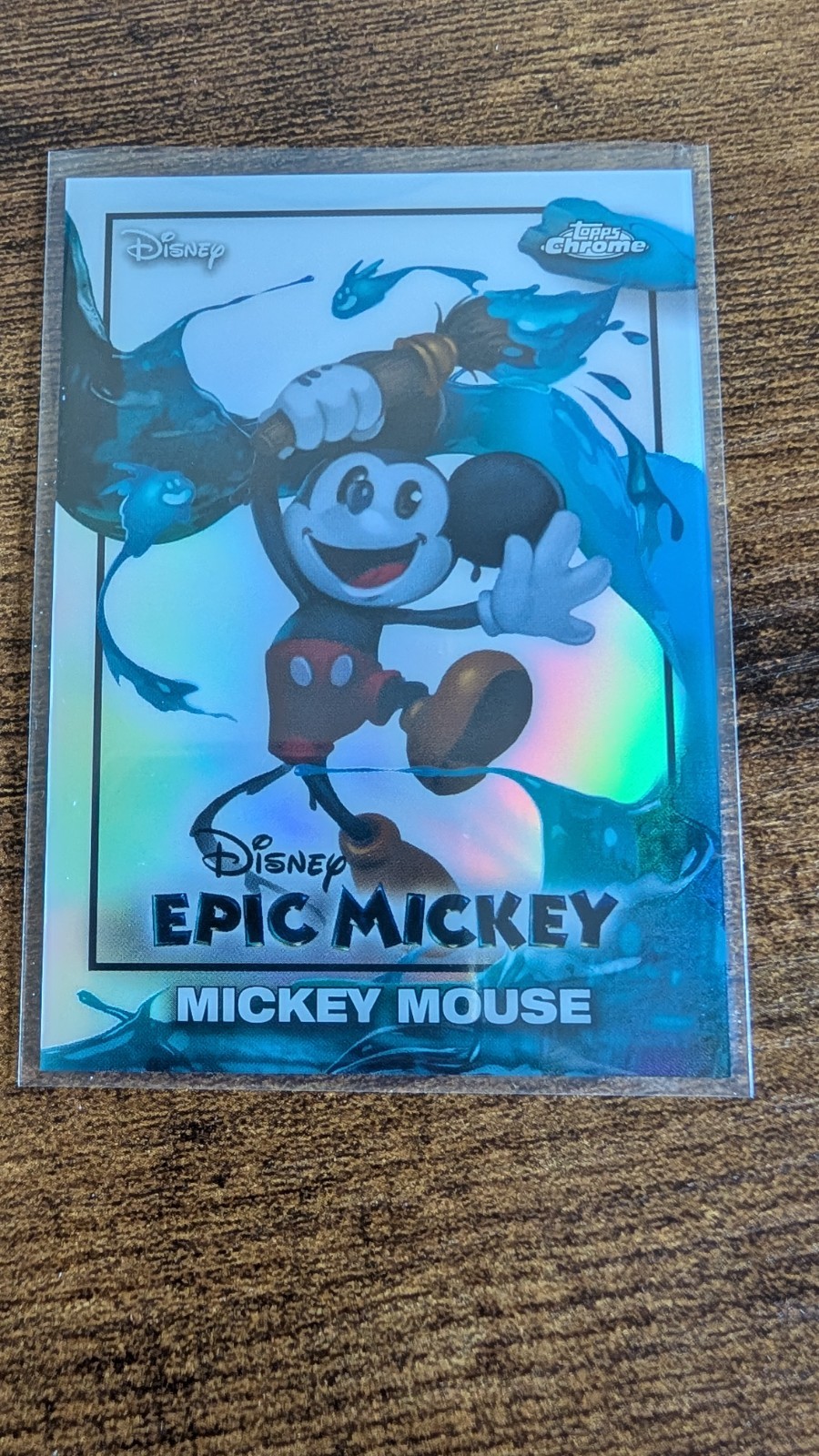 2026 Topps Chrome Disney Epic Mickey SP Mickey Mouse #EM-1