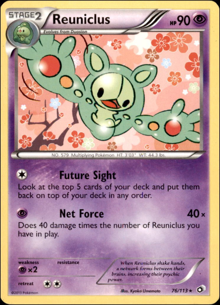 Pokemon – Reuniclus #76/113 – Legendary Treasures Rare