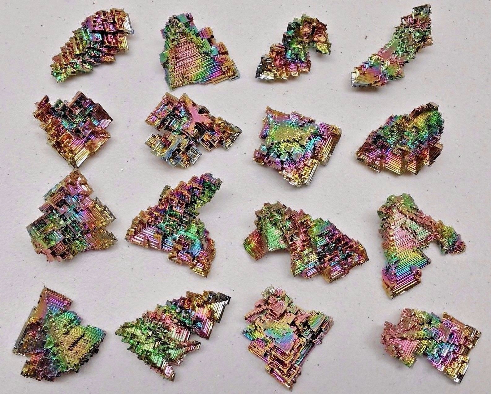 BISMUTH One (1) Large Rainbow Crystal Education Teaching Aid – Bonus Ingot!