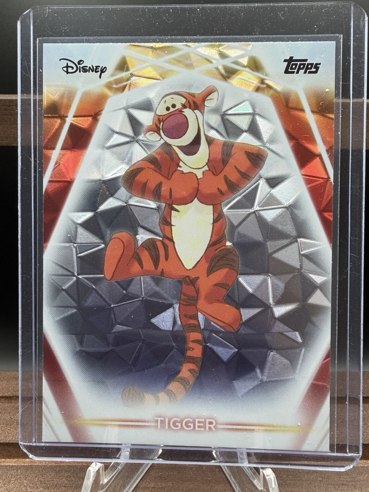 2026 Topps Disney Neon Diamonte Foil Tigger #-7