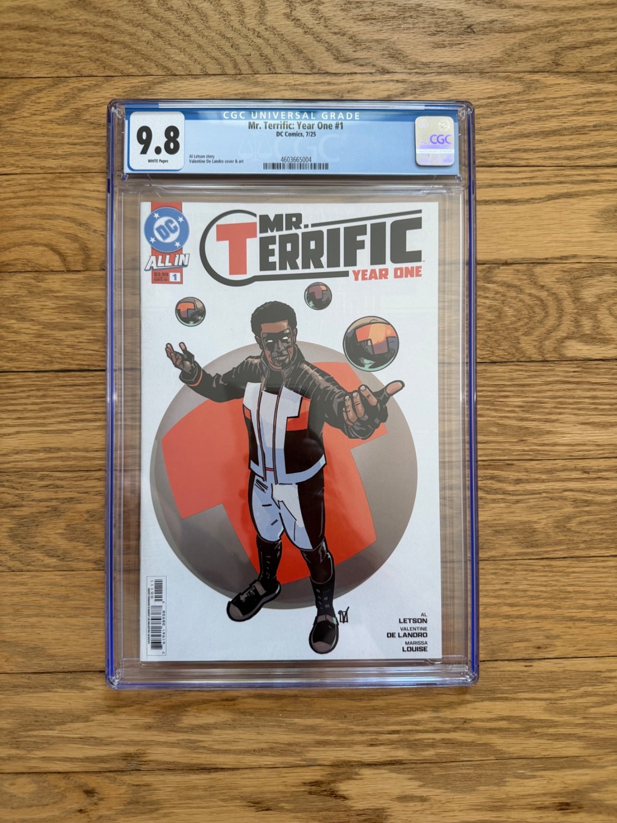 Mr Terrific: Year One #1 CGC 9.8 (2025) DC Comics