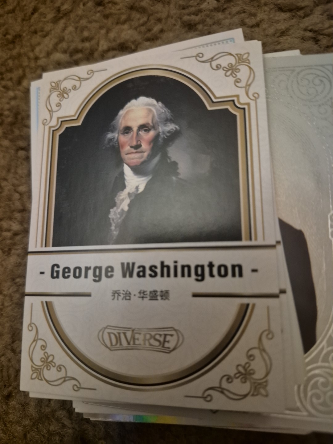 2024 Kakawow Diverse Season 1 George Washington