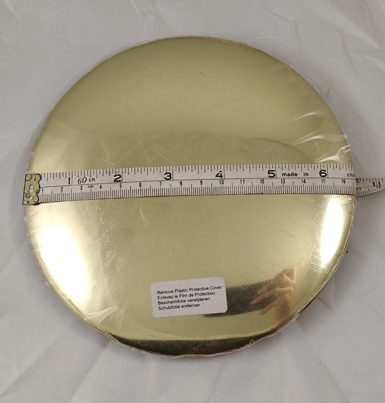 NEW Clock Pendulum Bob 165mm Accepts 25mm Wooden Rod (For Mechanical Movements )