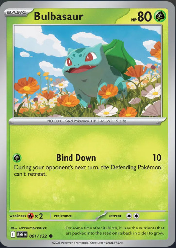 Pokemon Mega Evolution MEG /132 – Base Set – Choose Your Cards!