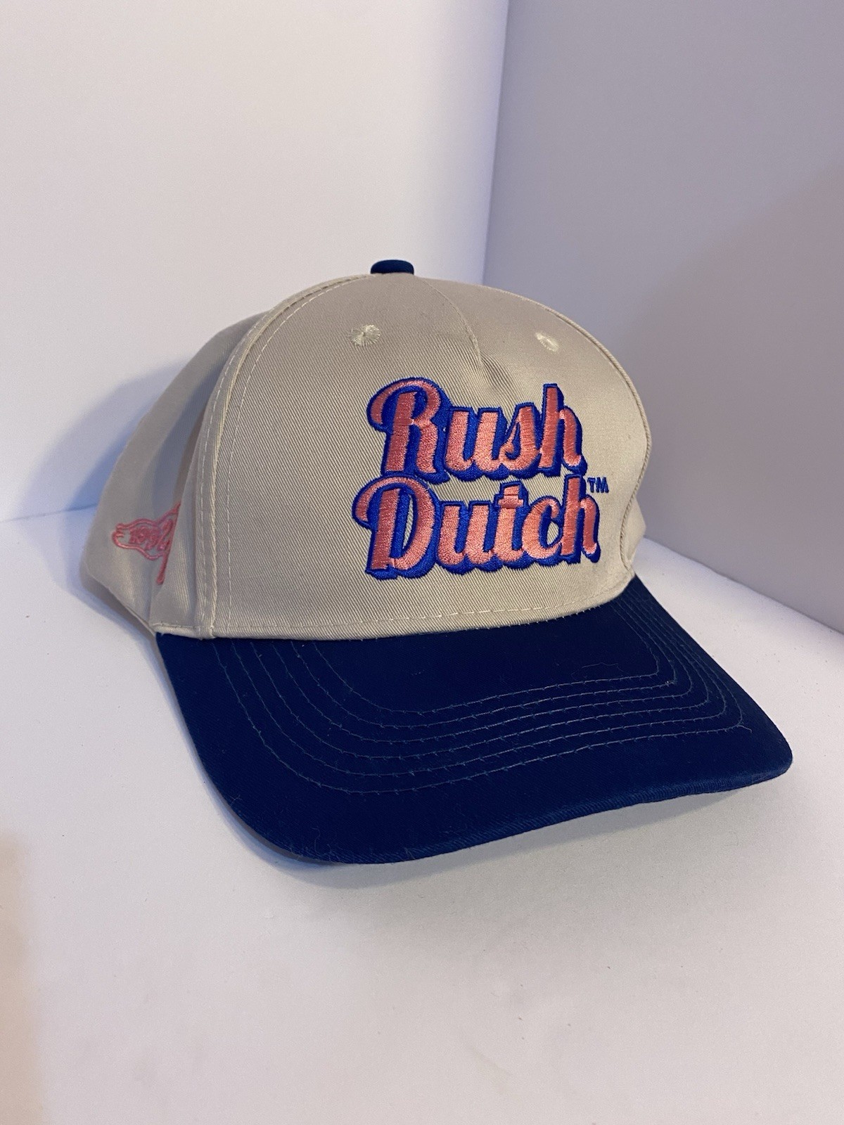 Dutch Bros Coffee Limited Edition SnapBack Hat Cap Pink Blue Rare