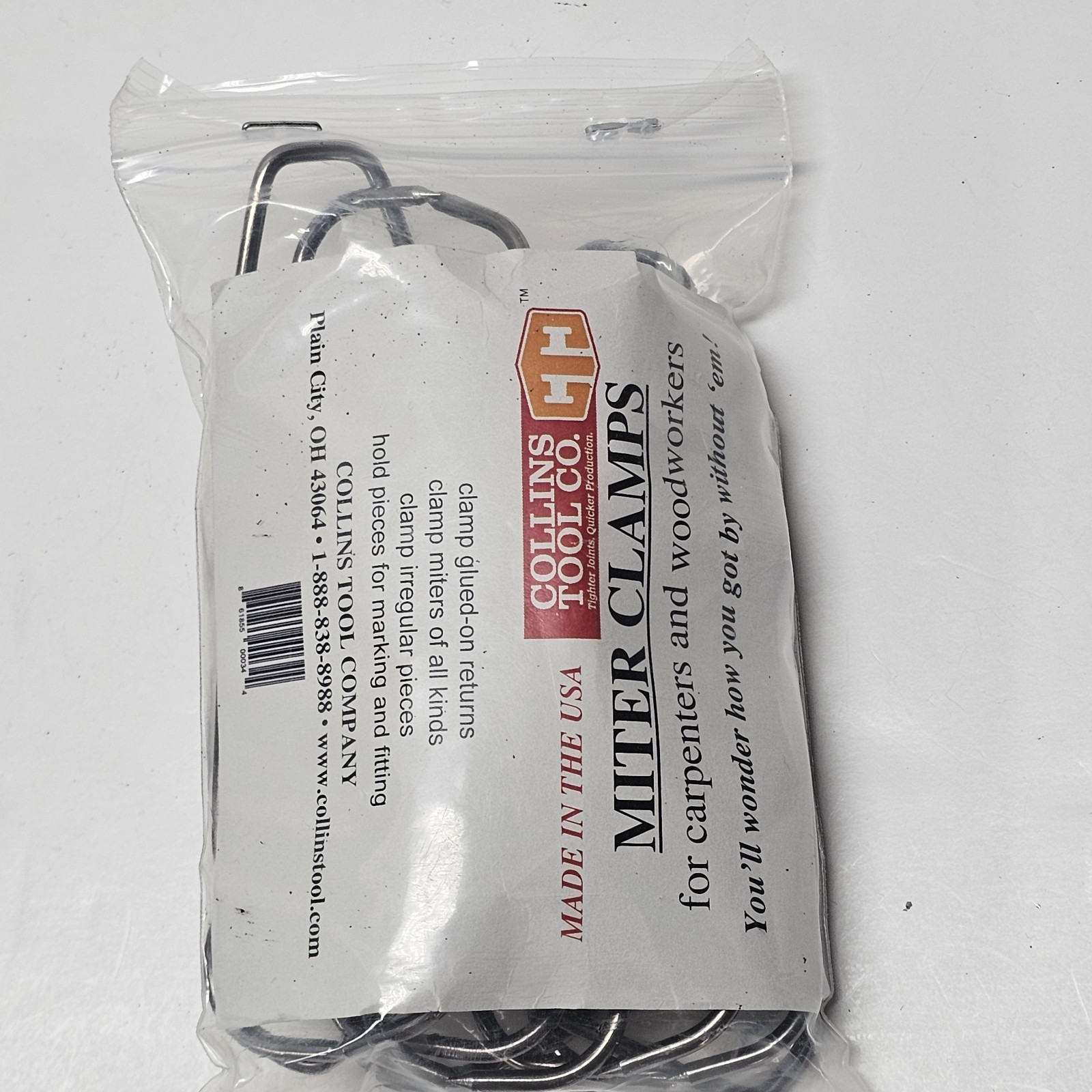 Collins 12-Pack Miter Spring Clamps