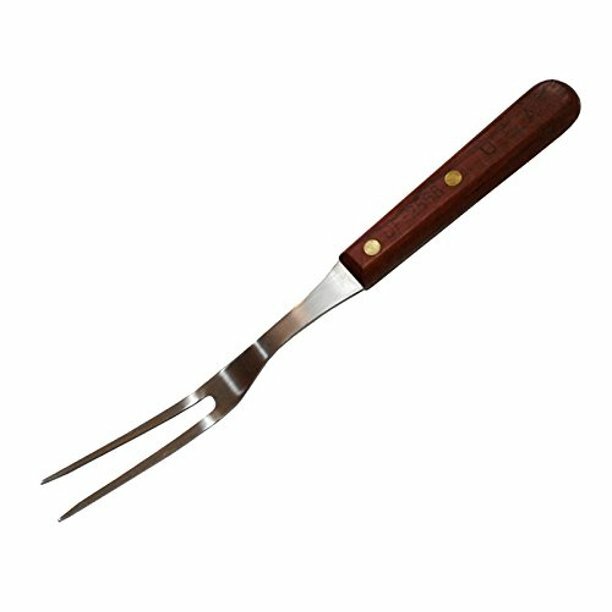10.5″ Carving/ Meat Fork With Wood Handle