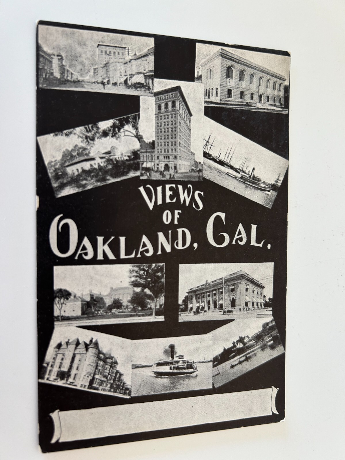 Views of Oakland California Multi Views Postcard