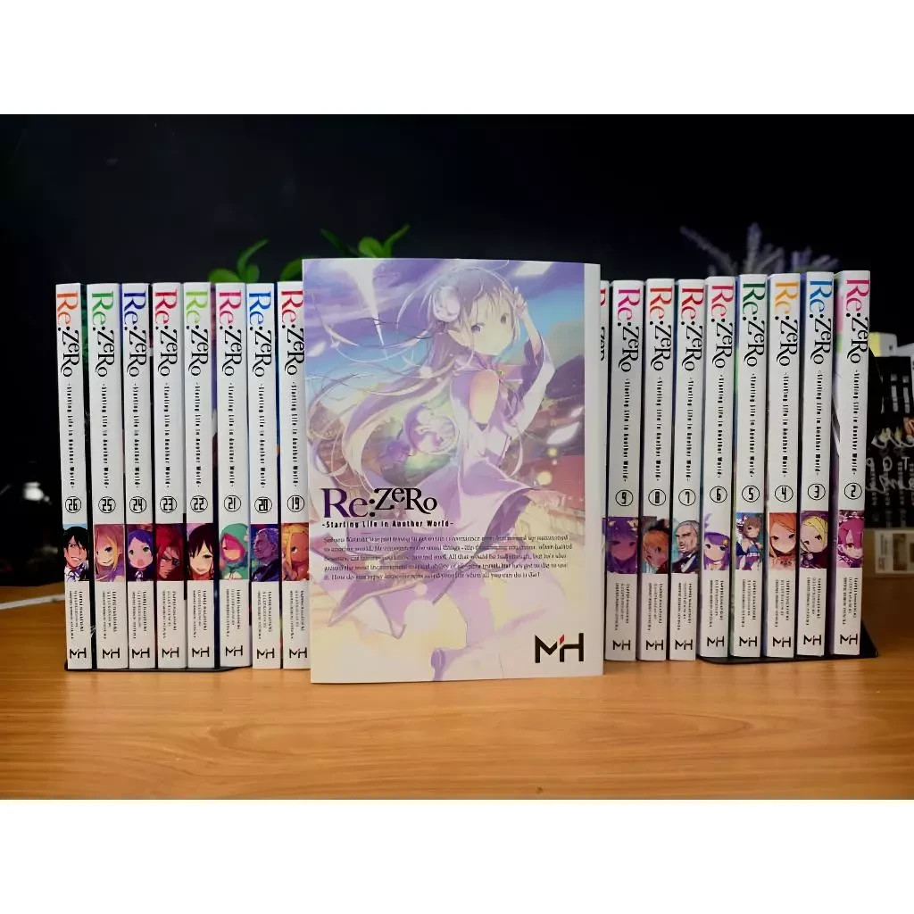 Re:Zero−Starting Life in Another World Vol. 1-26 Light Novel Eng. Ver. FULL SET