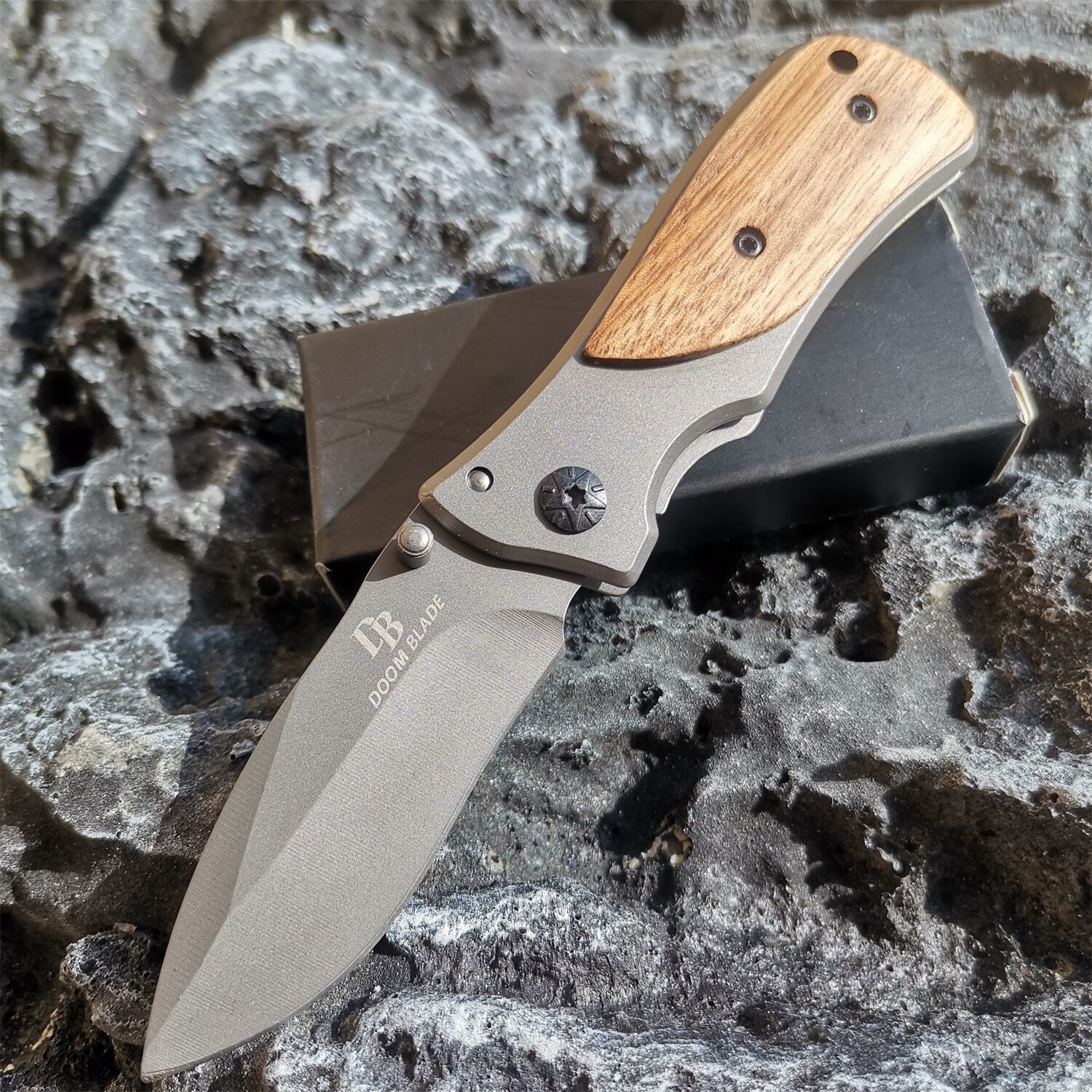 Folding Knife 7Cr13 Steel Camping Tactical Pocket Hunting Peeling Edc Knives